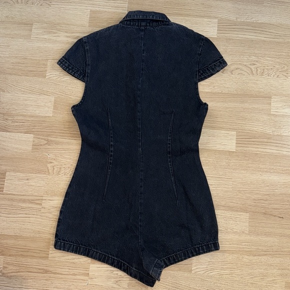 Adidas Fashion Montreal Denim Playsuit Black 
Size Small - Picture 11 of 15